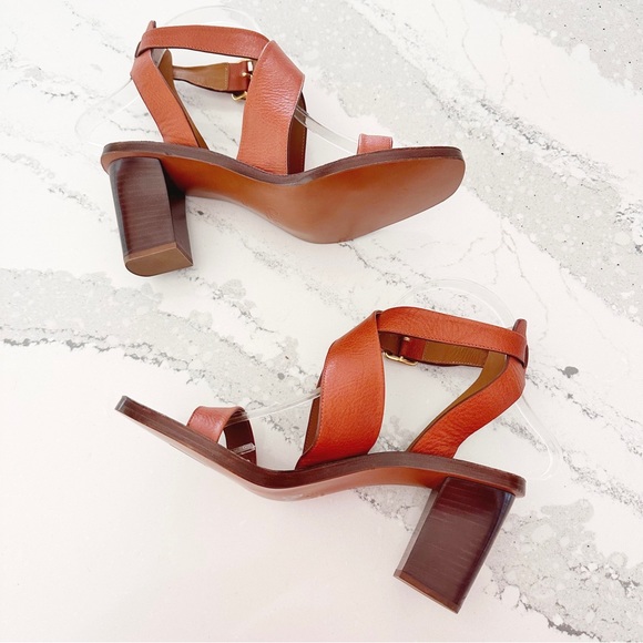 Chloé Virginia Strappy Block Heel Sandals - Picture 12 of 16